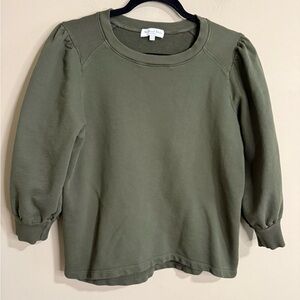 Michael Stars Alice Puff Sleeve Top